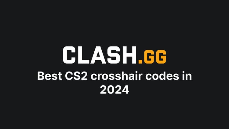 Best CS2 crosshair codes in 2024