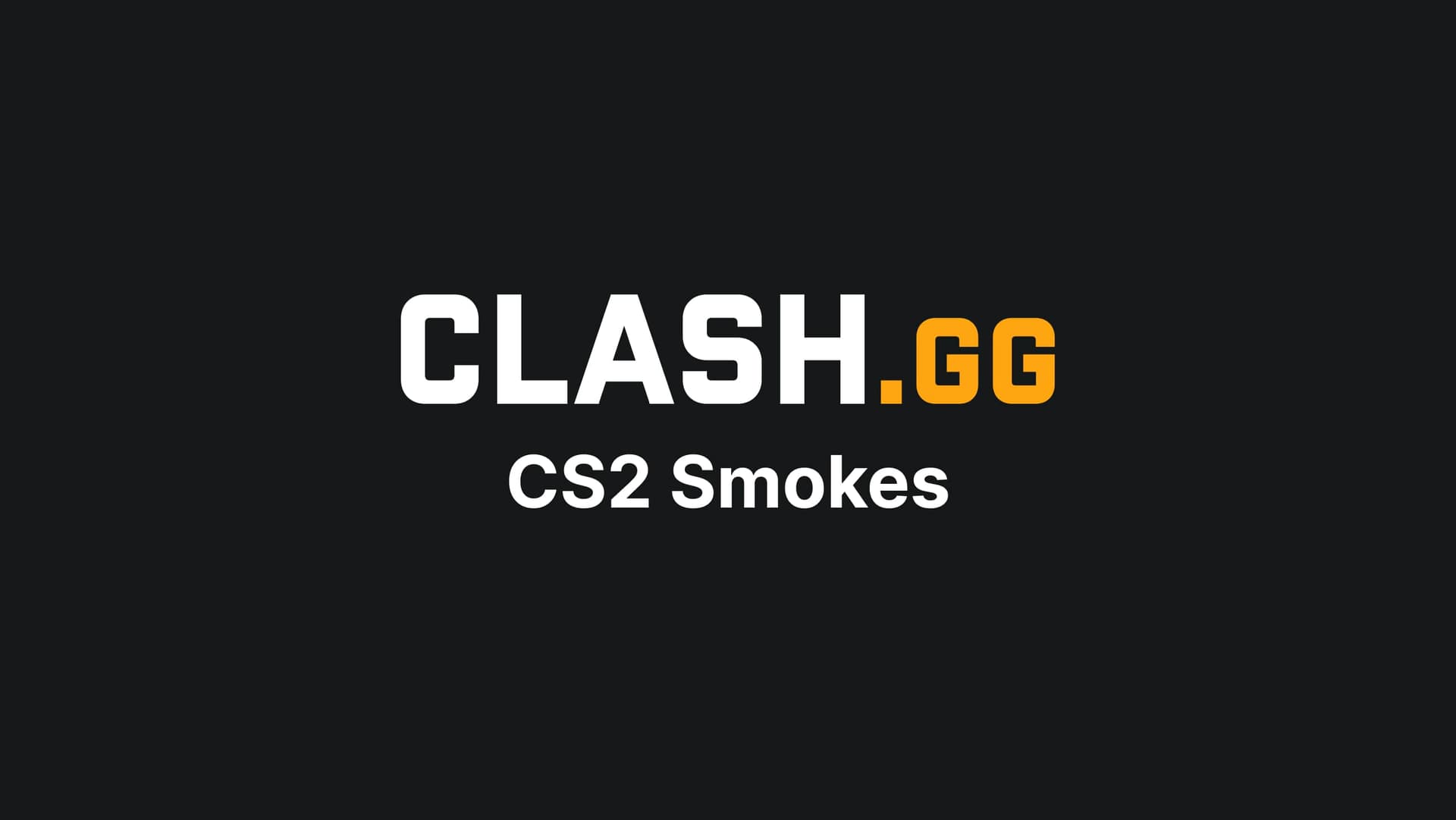 CS2 Smokes