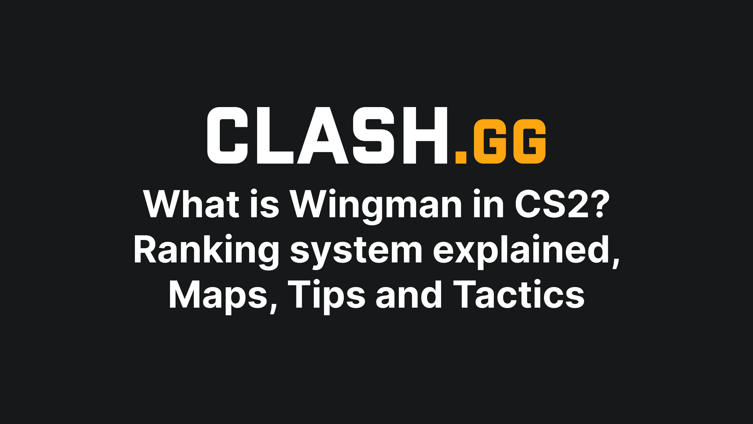 Wingman Wonders: Crafty Strategies to Dominate CS2 Matches